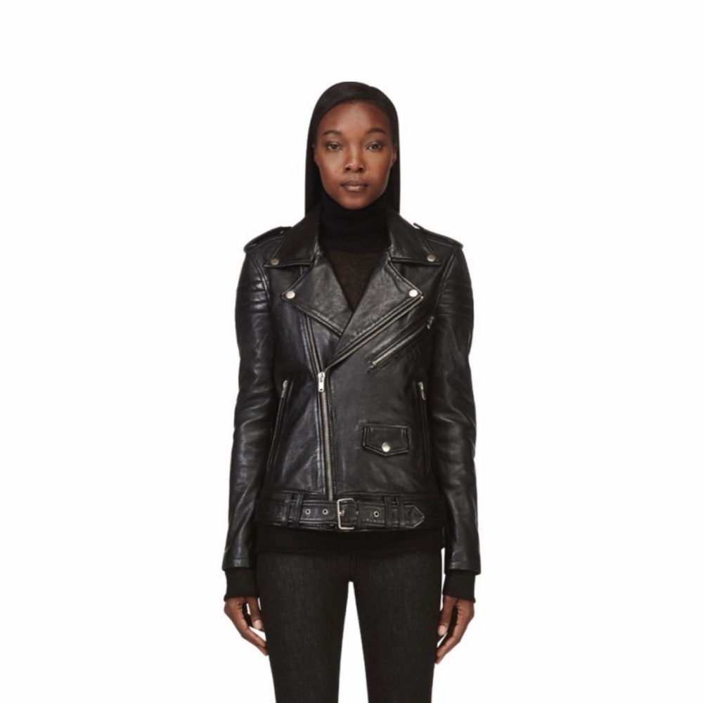 BLK Denim Leather Jacket